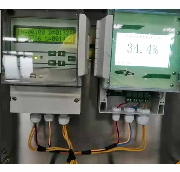 Na-22選煤廠濃密機輸送管道濃度測量(圖2) Na-22選煤廠濃密機輸送管道濃度測量(圖2)