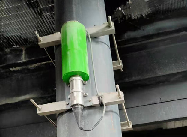 Na-22放射性儀表金礦充填攪拌桶下管道濃度測量工況案例(圖2) Na-22放射性儀表金礦充填攪拌桶下管道濃度測量工況案例(圖2)