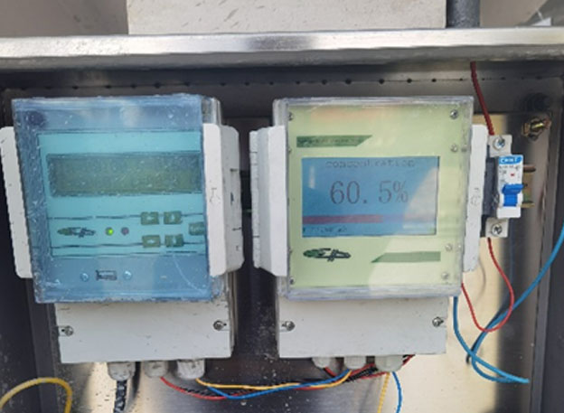 Na-22放射性儀表礦業(yè)公司濃密機(jī)下口礦漿濃度測(cè)量工況(圖2) Na-22放射性儀表礦業(yè)公司濃密機(jī)下口礦漿濃度測(cè)量工況(圖2)