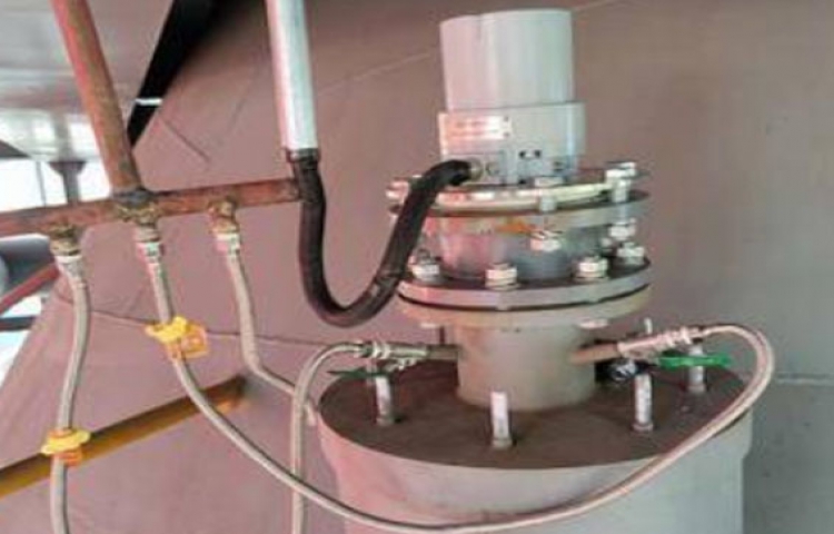 高溫雷達物位現(xiàn)場應(yīng)用圖片