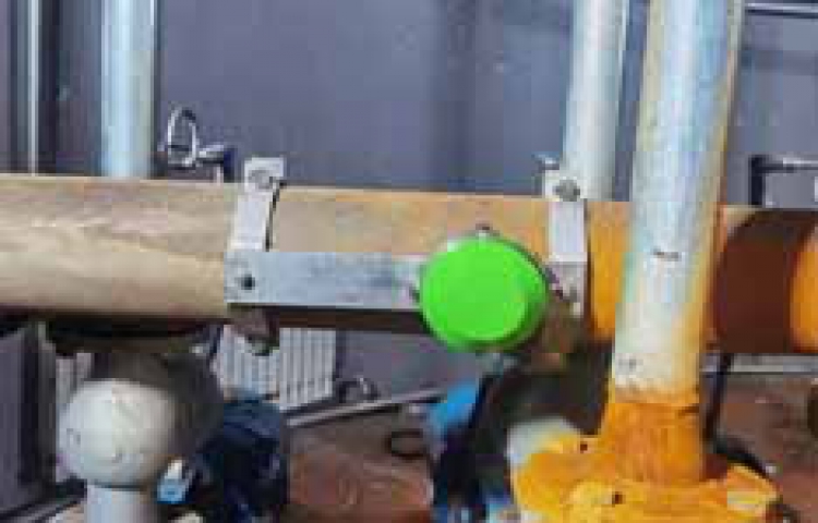 Na-22放射性儀表充填尾砂管道砂漿濃度測量案例